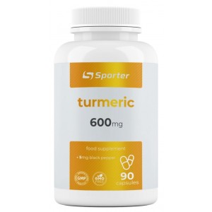 Organic Turmeric 600mg - 90 капс Фото №1
